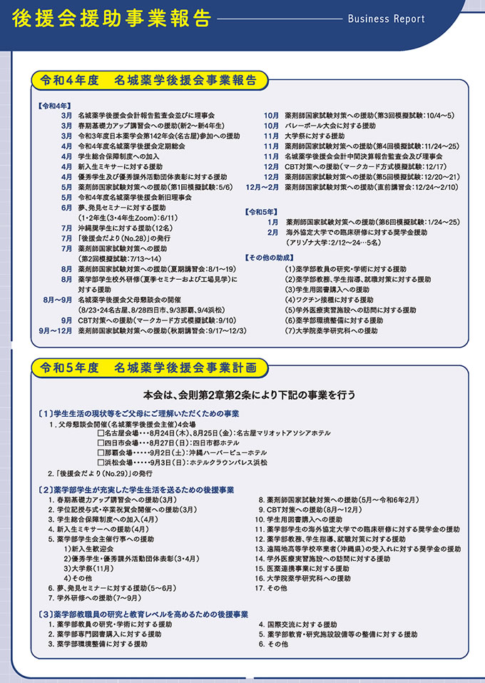 後援会の活動